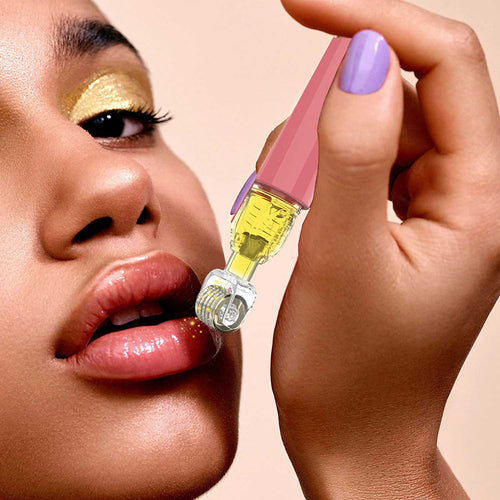 2-in-1 Microneedle Hydration Roller – Lip Care & Serum Applicator