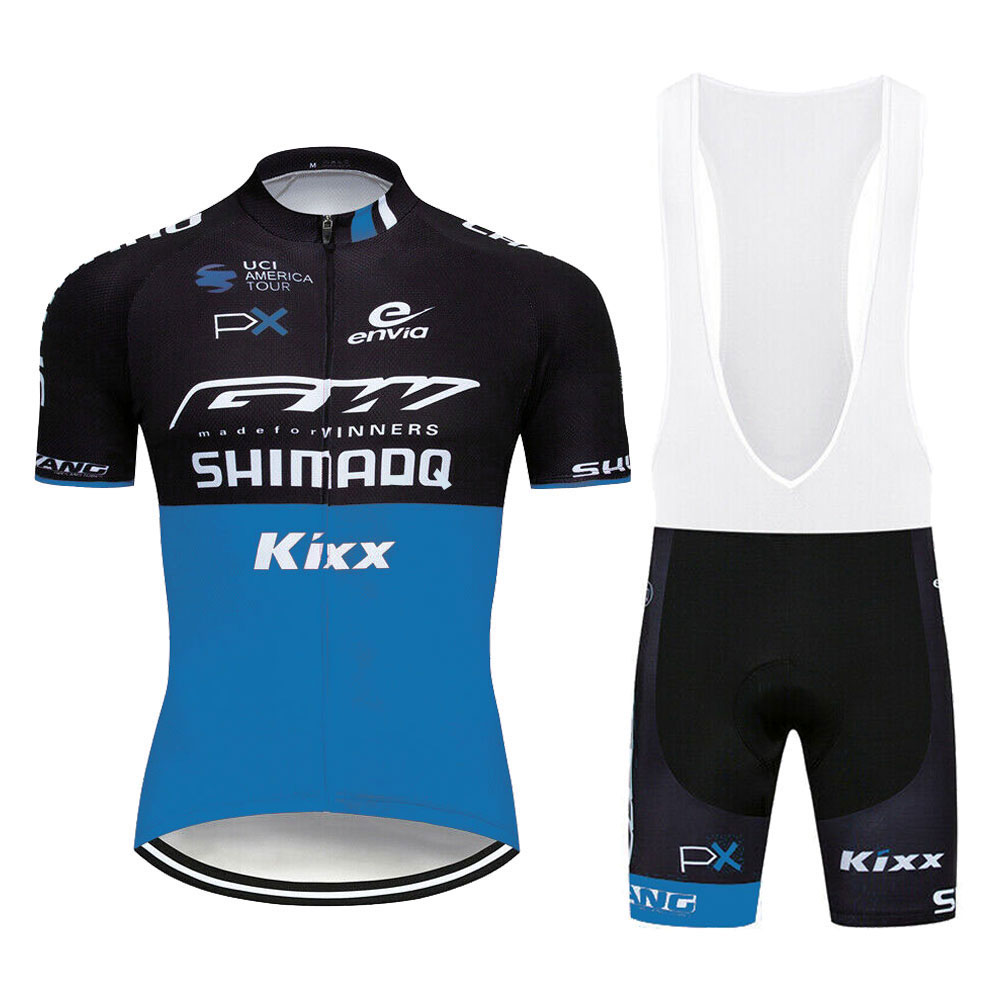 Ensemble Maillot Cycliste Manches Courtes | Combinaison Vélo Unisexe Séchage Rapide – Vêtements Cyclisme d'Été