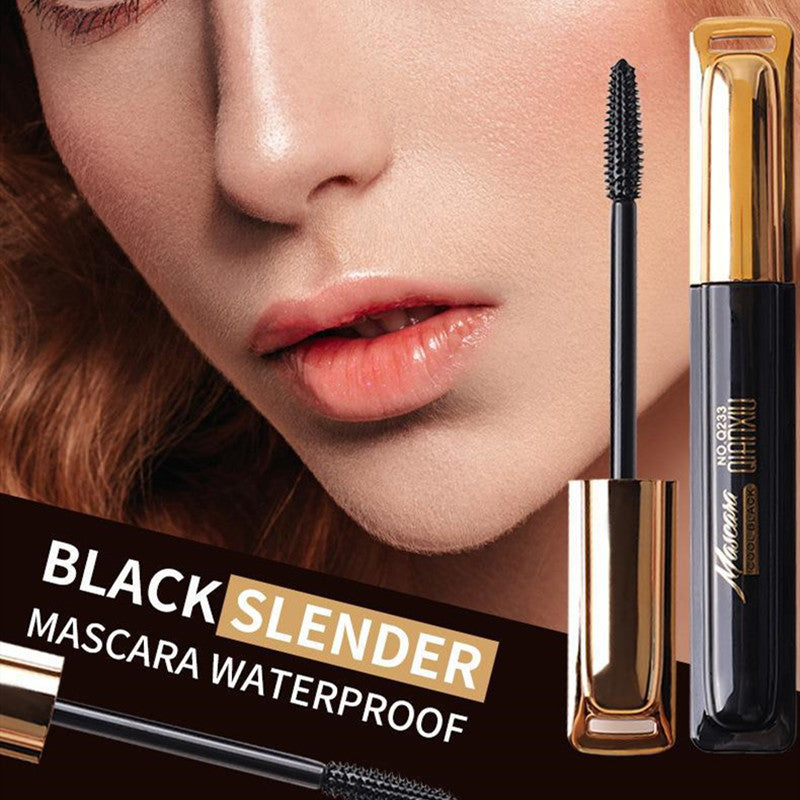 4D Waterproof Mascara – No Smudge, No Clumping, Long & Curly Lashes
