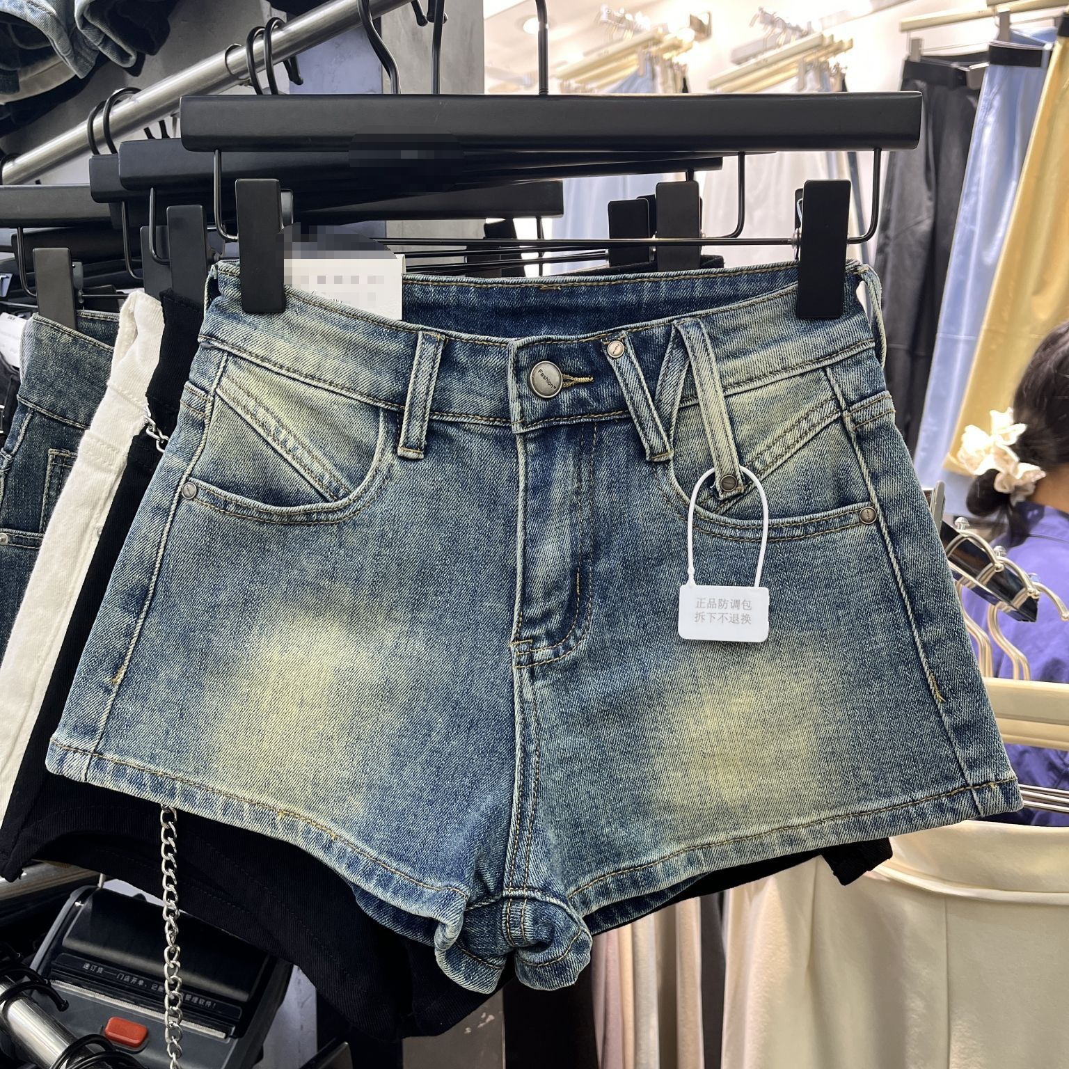 Women's High Waist Slim Fit Hot Pants – Sweet & Spicy Denim Shorts | 3 Colors