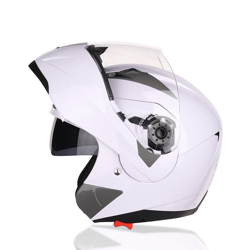 Full Face Motorcycle Helmet – Premium Plastic Shell Riding Helmet in 4 Colors