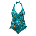 Plus Size Maternity Swimwear with Shorts | Women's Printed One-Piece Swimsuit – M to 3XL