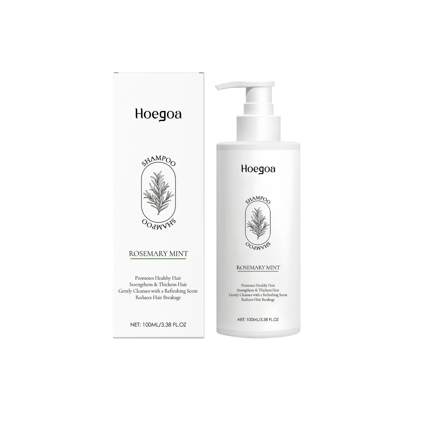 Rosmarin-Minze-Shampoo – Natürliches Haarwachstum & Kopfhautpflege | 100ml