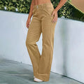 Women's Lightweight Bootcut Sports Pants – White S | AdriaPulse