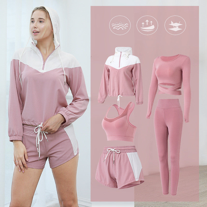 Ensemble de yoga, combinaison de sport pour femme, course, séchage rapide, grande taille, mode fitness