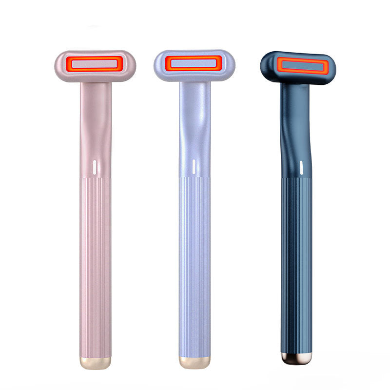 5-in-1 Skincare Wand Black — Microcurrent Red LED | AdriaPulse