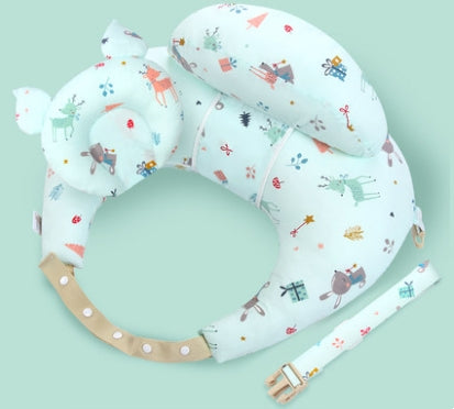 Nursing Pillow – Multifunction Maternity Breastfeeding Cushion with Washable Cover & Shoulder Strap