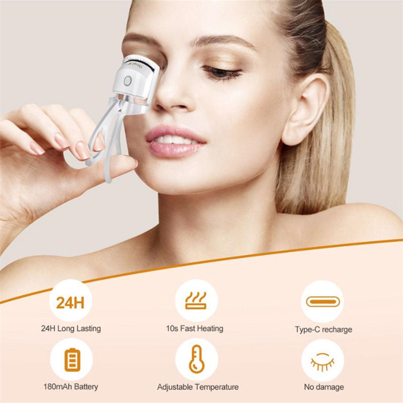 USB Heated Electric Eyelash Curler  – AdriaPulse