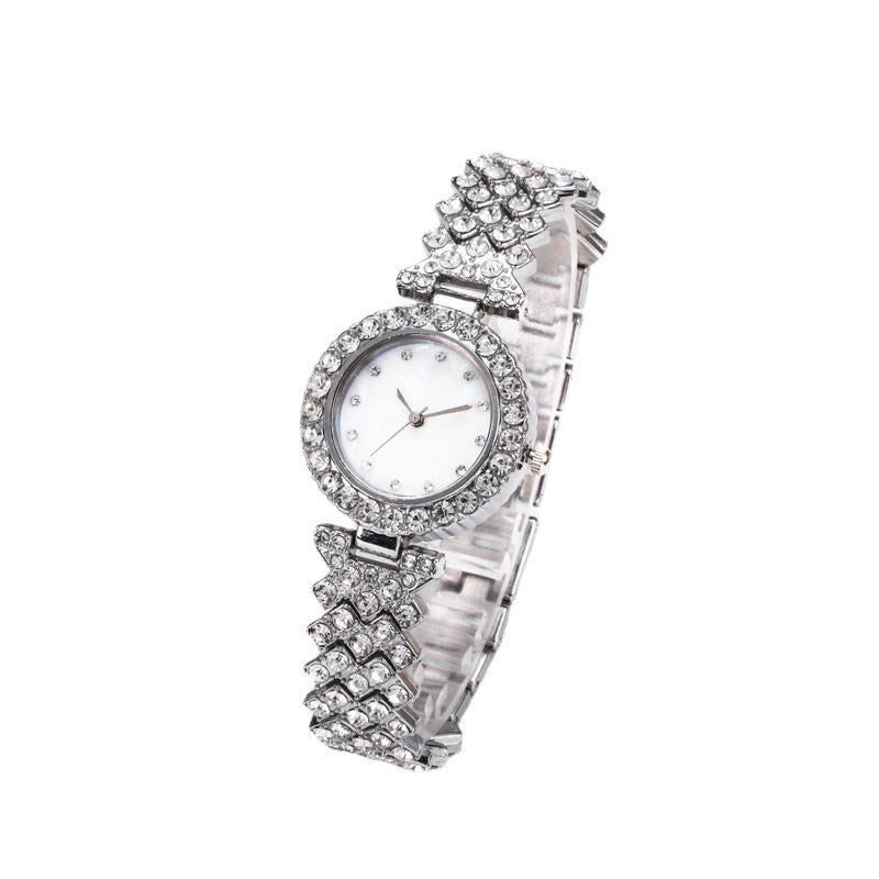Women's Diamond Alloy Quartz Watch Fashion Style – | AdriaPulse