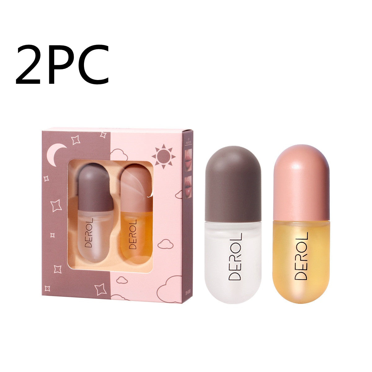 Lip Plumper Oil Nourishing Volume Fine Line Repair 5.5ml Light Yellow AdriaPulse