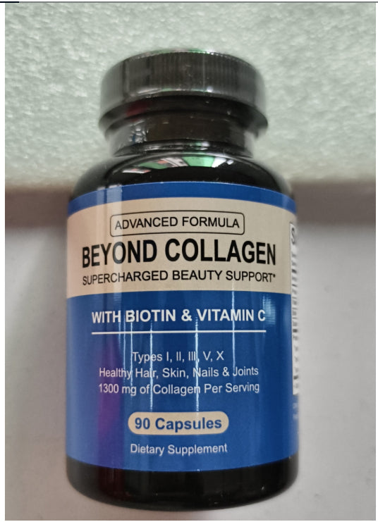 Collagen Capsules Skin Hair Nail Supplement 60 Capsules – AdriaPulse