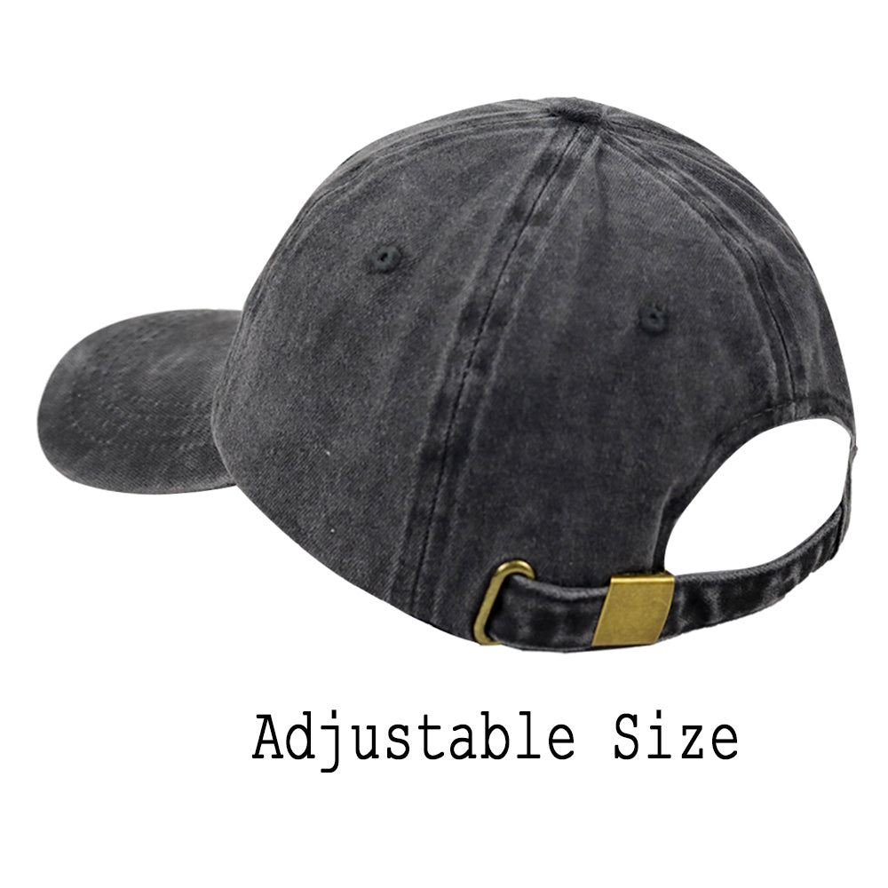 2pcs Pickle Ball Hat For Men Women, Adjustable Embroidered Wash Cotton Baseball Cap