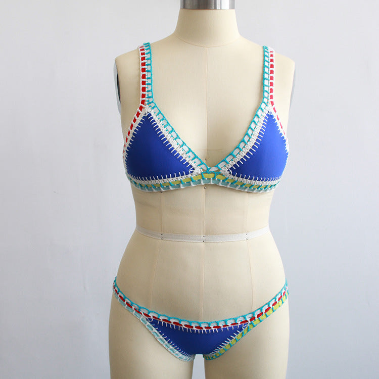 Hand-Woven Crochet Beach Bikini – Artisan Swimsuit