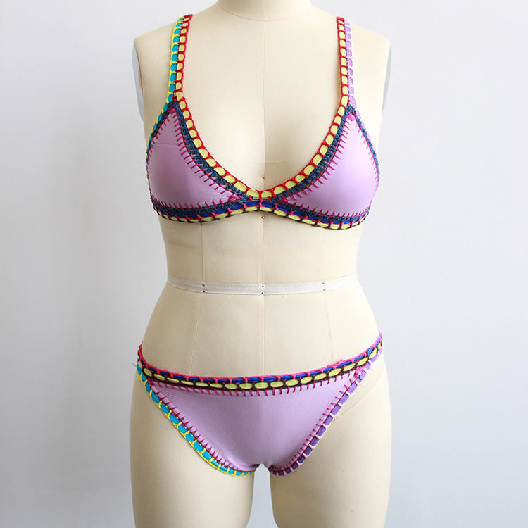 Hand-Woven Crochet Beach Bikini – Artisan Swimsuit