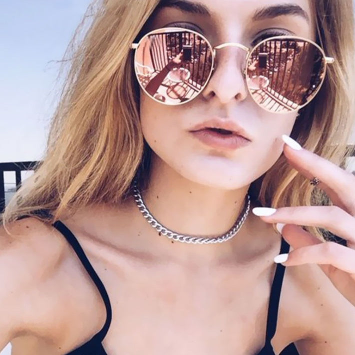 Damen-Retro-Sonnenbrille
