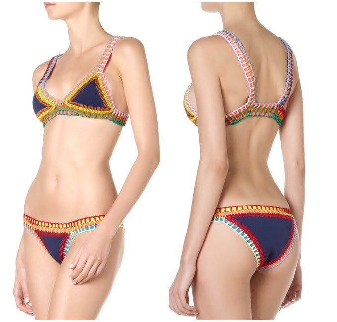 Hand-Woven Crochet Beach Bikini – Artisan Swimsuit