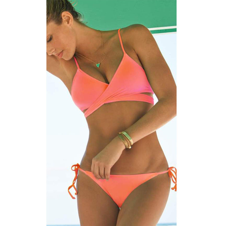 Macaron Color Bikini – Women's Swimwear S–XL