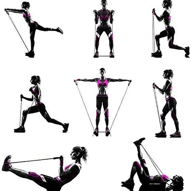 Resistance Bands with Handles | Home Gym Strength Training