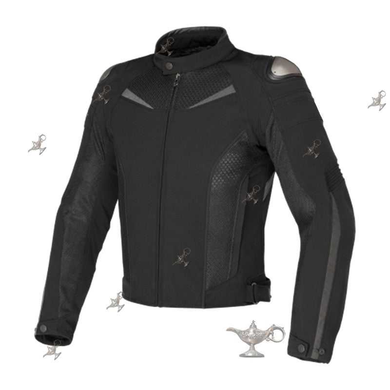 Quick dry motorcycle jersey in black for cycling and sports riding – AdriaPulse