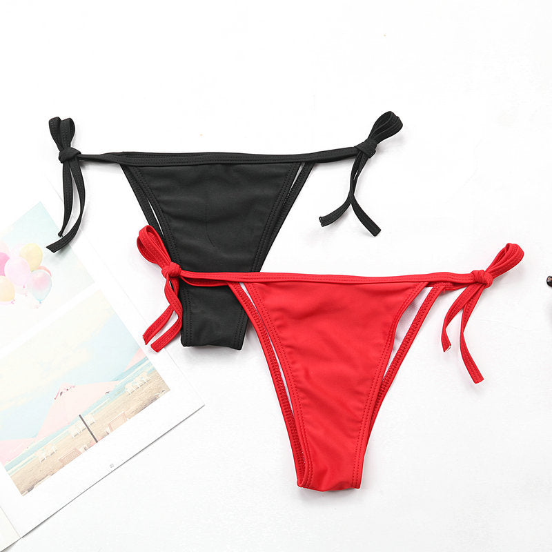 Maillot de bain bikini sexy pour femme – Deux pièces en polyester et spandex