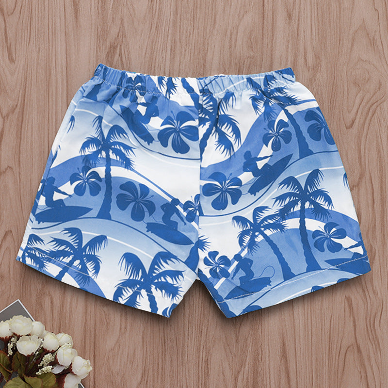 Men's Hawaiian Beach Print Pants – Casual Summer Trousers