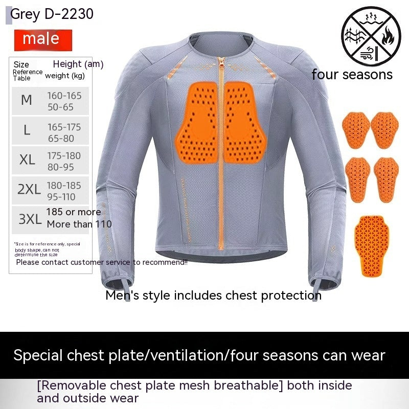 Motorcycle Protective Jacket | Drop-Resistant Breathable Mesh – Men & Women Gear