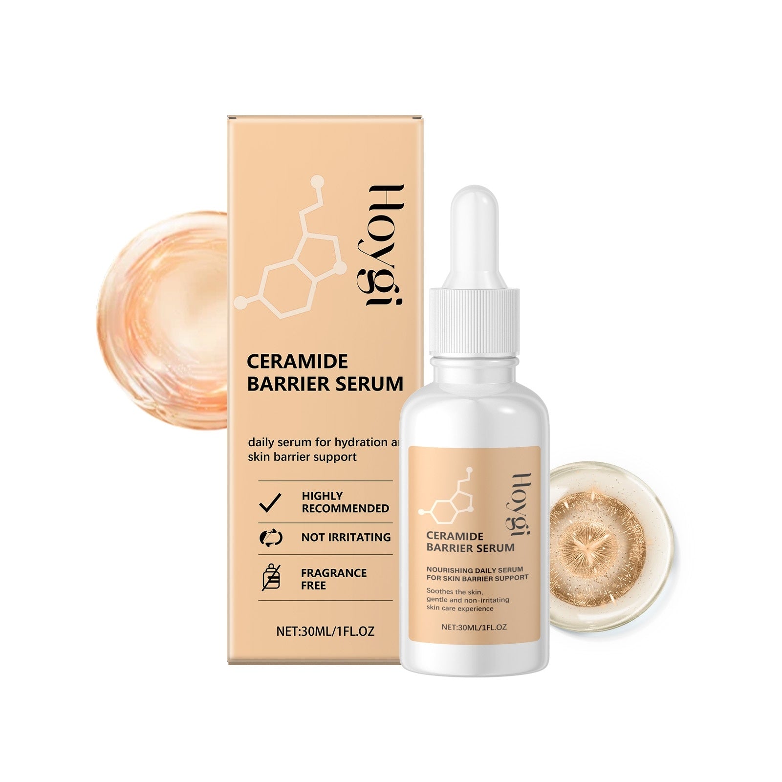 Ceramide Repair Serum Skin Barrier Hydrating Essence 30ml – AdriaPulse