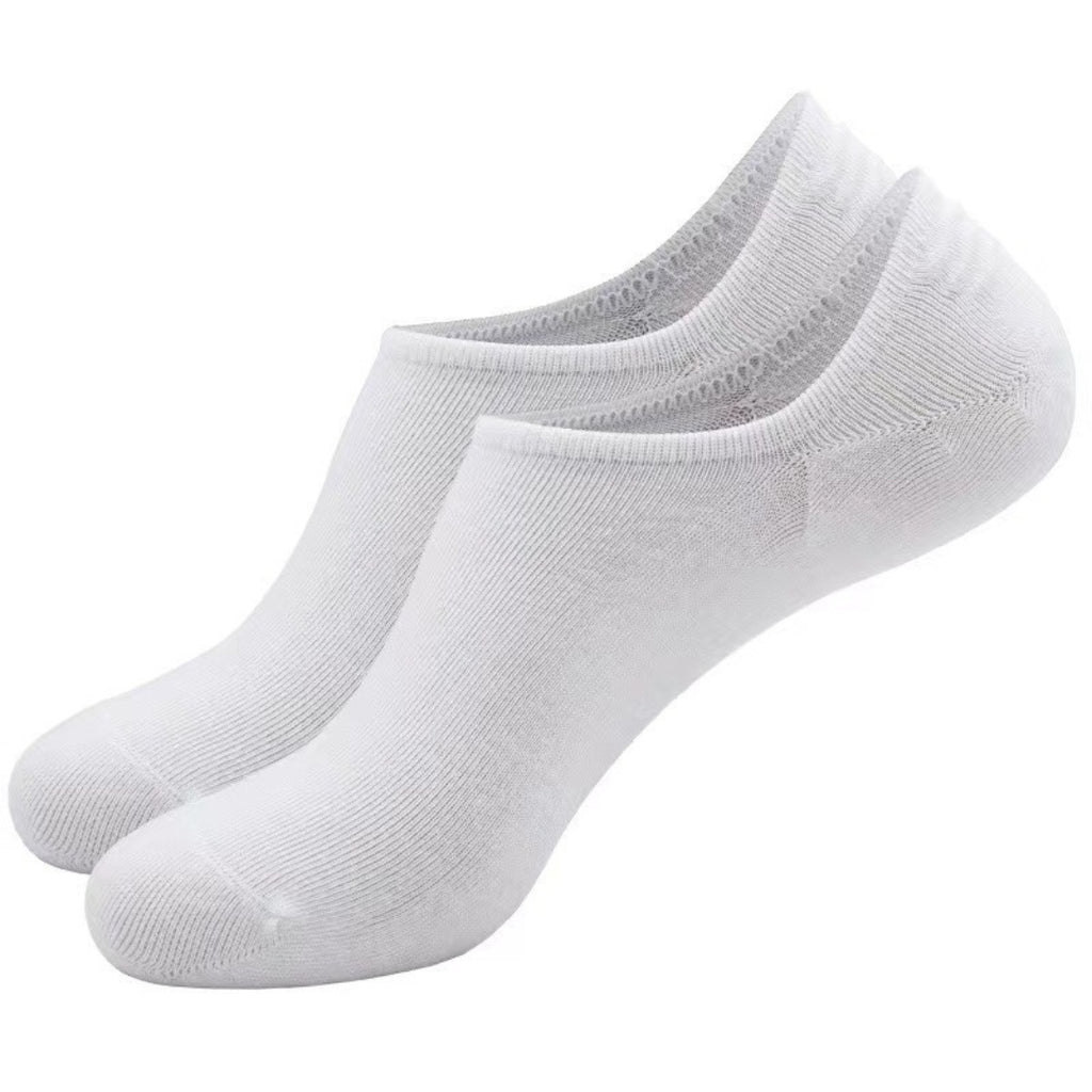 6-Pack Invisible Sneaker Socks – Anti-Slip Cotton No-Show – AdriaPulse
