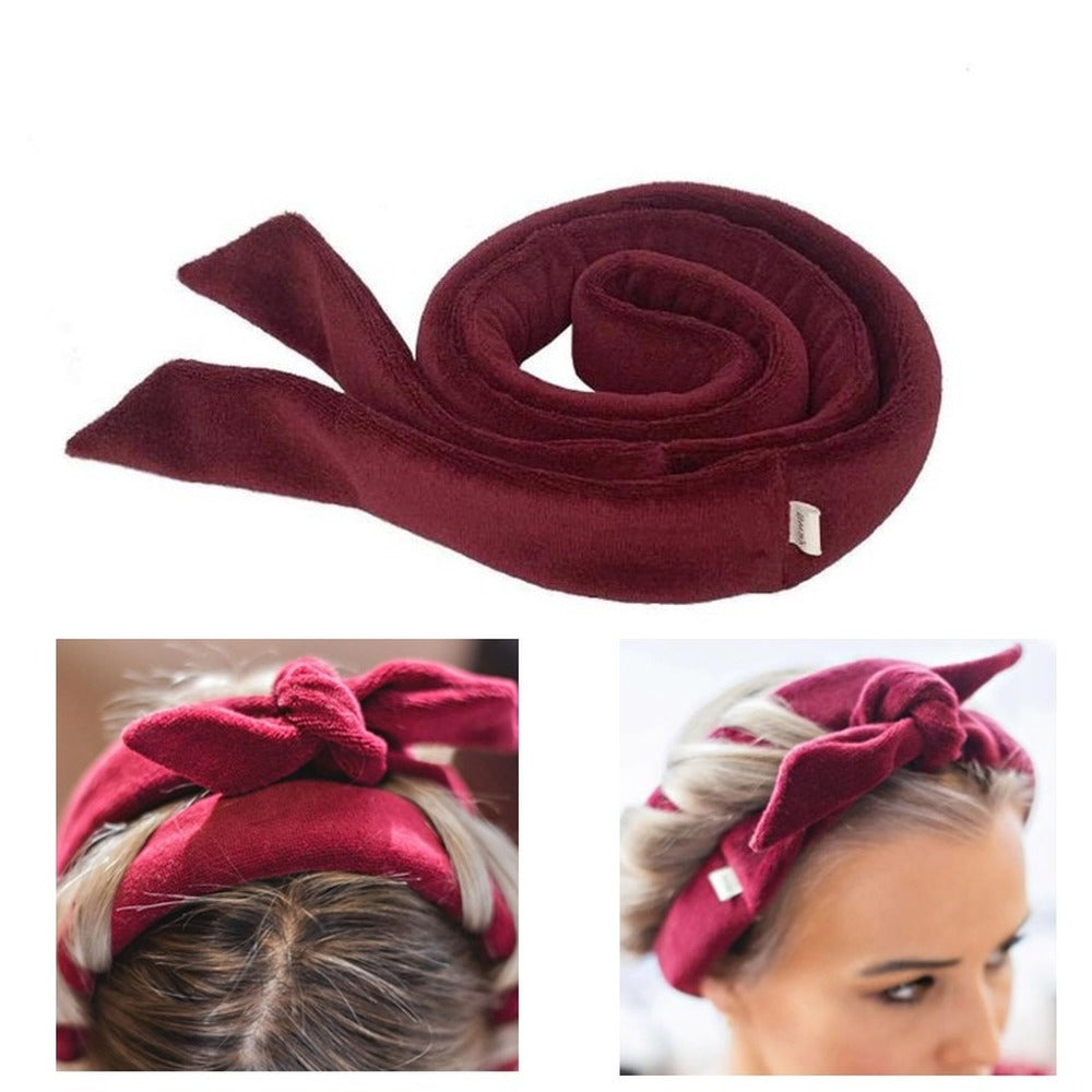 Hair Curler Velvet Heatless Curly Hair Stick  – AdriaPulse