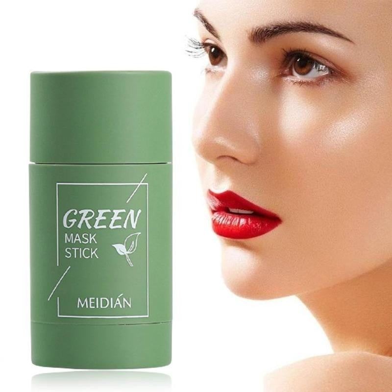 "Green Tea Mud Film Stick Deep Pore Cleansing Brightening Face Mask 40g – AdriaPulse"