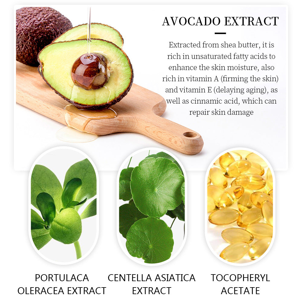 VIBRANT Avocado Hand Cream 30g in green – nourishing fruit scent moisturizer | AdriaPulse