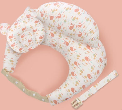 Nursing Pillow – Multifunction Maternity Breastfeeding Cushion with Washable Cover & Shoulder Strap