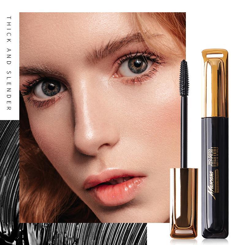 4D Waterproof Mascara – No Smudge, No Clumping, Long & Curly Lashes