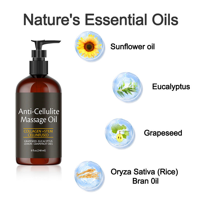  Professional Body Massage Essential Oil 240ml – AdriaPulse