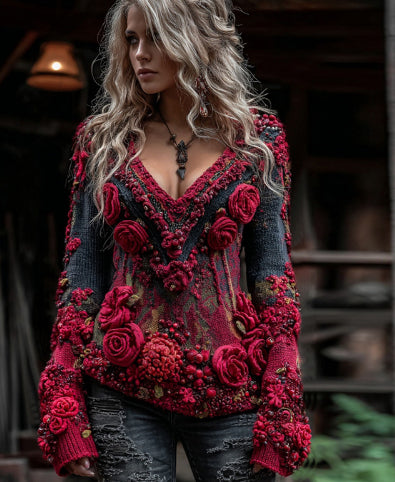 Heiß begehrtes stylisches bedrucktes Sweatshirt für Damen
