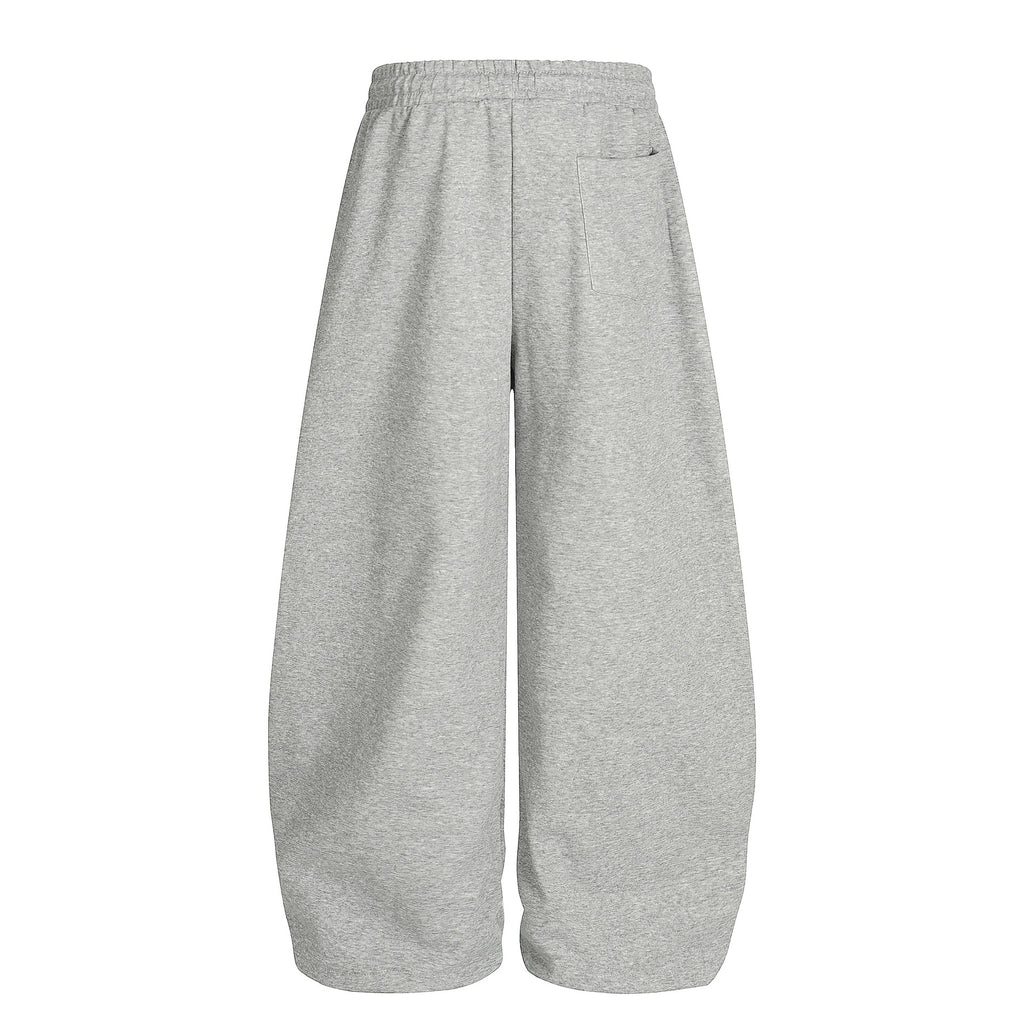 Men's Fashion Letter Pattern Loose Casual Pants – Blue S | AdriaPulse