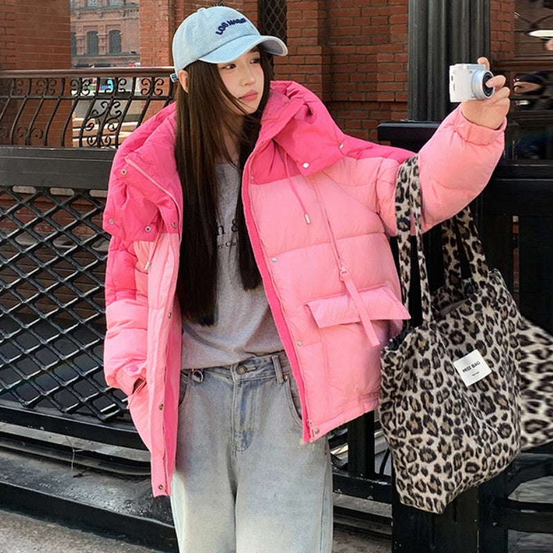 Vêtements en coton mi-longs pour femme