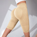 Women's Seamless High Waist Yoga Capri Pants Peacock Green – AdriaPulse