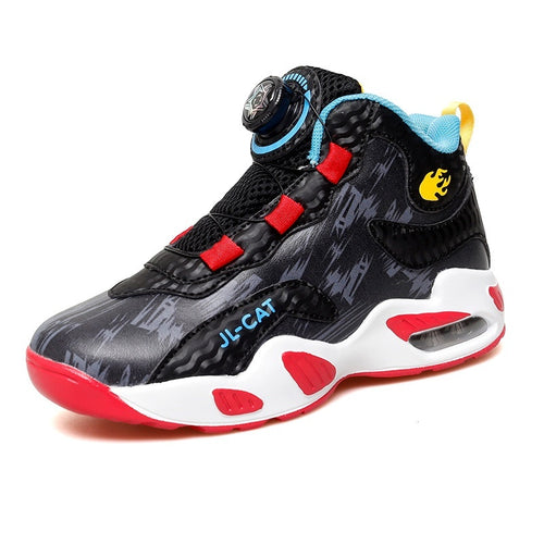 Chaussures de running à coussin d'air, bouton rotatif, basket