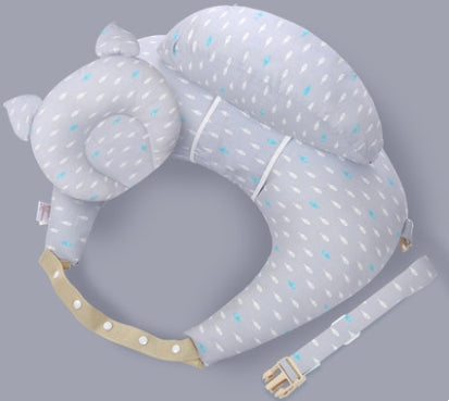 Nursing Pillow – Multifunction Maternity Breastfeeding Cushion with Washable Cover & Shoulder Strap