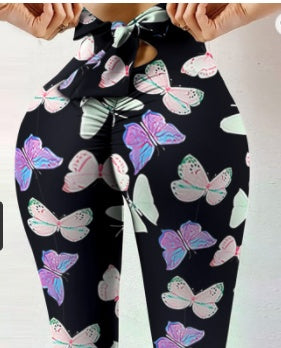 Women's Hip-Lifting Yoga Leggings – Stretch Fitness Sweatpants
