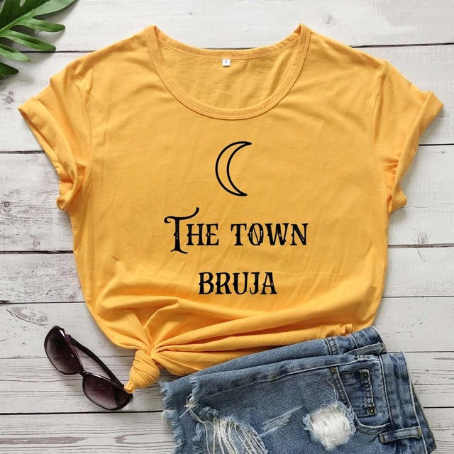 Letter Print Cotton T-Shirt | Straight Fit Graphic Tee – Unisex