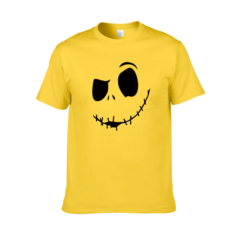 Colorful Print T-Shirt | Loose Fit Cotton Tee – Unisex