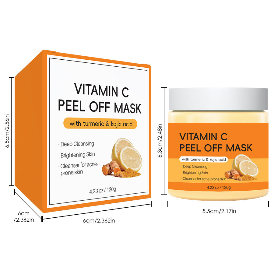 "Ginger Kojic Acid Turmeric Vitamin C Brightening Face Mask Dark Spot Corrector 120g – AdriaPulse"