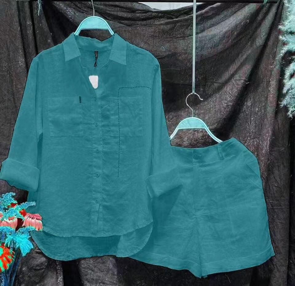 Tenue chemise unie mode