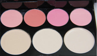 Komplettes Make-up-Set – 3-lagige Make-up-Box mit 24-Farben-Lidschatten, 8 Lippenstiften, Rouge, Puder & Pinseln