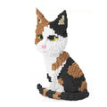 Cat Building Block Toy | ABS Plastic Mini Brick Set – Creative DIY Puzzle for Kids & Adults