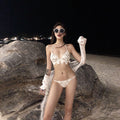 Split Lace Bikini Set – Women's Two-Piece Swimsuit