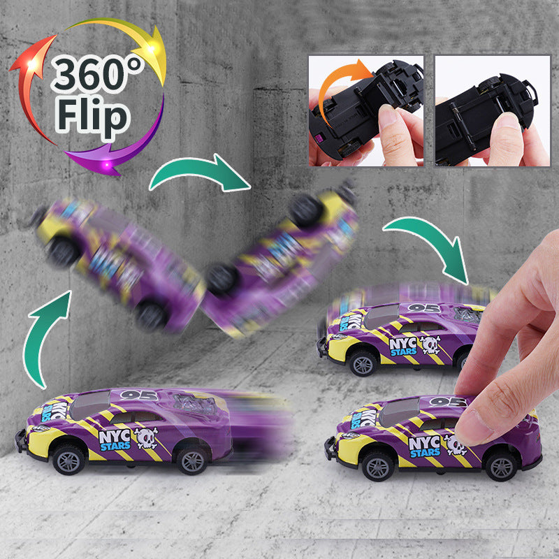 Flip Stunt Pull-Back Alloy Racing Cars – Kids Toy Set (6 / 8 / 12 pcs)
