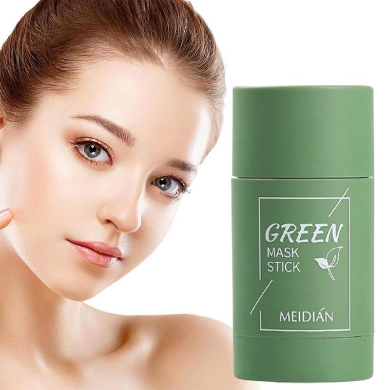 "Green Tea Mud Film Stick Deep Pore Cleansing Brightening Face Mask 40g – AdriaPulse"